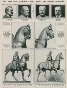 Il Memoriale di Earl Haig: Primo modello e secondo confronto da English School
