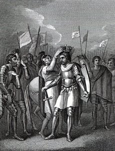 Il conte di Richmond scelto re dopo la battaglia di Bosworth, da 