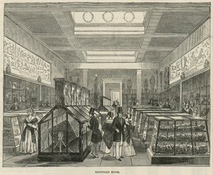 La Sala Egizia al British Museum da English School