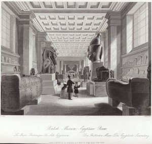 La Sala Egizia del British Museum da English School