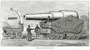Il cannone da ottanta tonnellate da English School