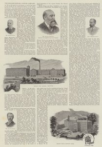 The English Sewing Cotton Company (incisione) da English School