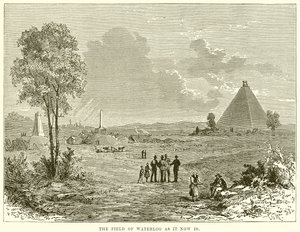 Il campo di Waterloo come è ora
