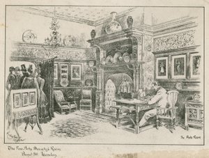 Sala della Fine Arts Society, Bond Street, Londra - l