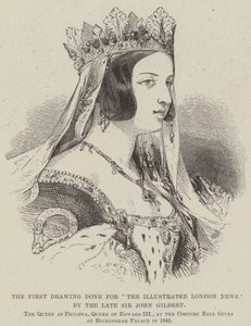 Il primo disegno per "The Illustrated London News" (incisione) da English School