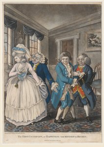 Il primo incontro, o la felicità sacrificata alla ricchezza, 1784
