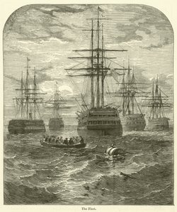 La flotta (incisione)