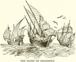 La flotta di Frobisher da English School