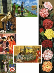 I fiori che sbocciano: Garofani luminosi da English School