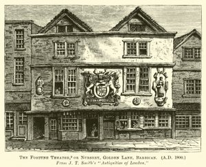 Il Teatro della Fortuna, o Nursery, Golden Lane, Barbican, AD 1800