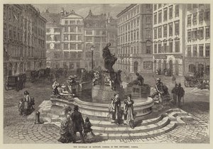 La fontana di Raphael Donner nel Neumarkt, Vienna da English School