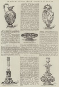 La collezione Fountaine, articoli acquistati dal sindacato (incisione) da English School