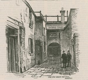 The Fox Under the Hill, Adelphi, Londra da English School