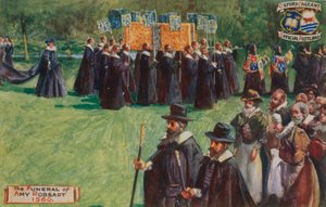 Il funerale di Amy Robsart, 1560