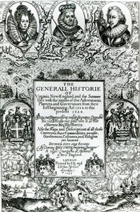 La Storia Generale della Virginia, Nuova Inghilterra e le Isole d