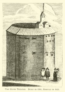 Il Teatro del Globo, Costruito nel 1594; Ricostruito nel 1613 da English School