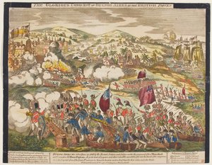 La Gloriosa Conquista di Buenos Aires da parte delle Forze Britanniche, 27 giugno 1806, pubblicata da G. Thompson, 1806 da English School