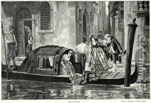 La gondola (incisione) da English School