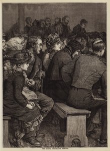 Il Meeting della Temperanza Evangelica (incisione) da English School