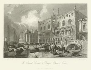 Il Canal Grande e il Palazzo Ducale, Venezia da English School