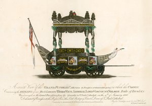 Il Grande Carro Funebre del Vice Ammiraglio Lord Visconte Nelson da English School
