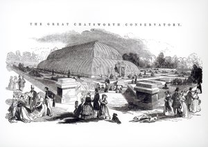 La Grande Serra a Chatsworth, 1844