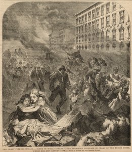 Il grande incendio di Chicago da English School
