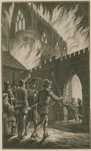 Il Grande Incendio di Londra da English School