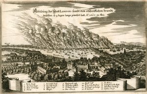 Il grande incendio di Londra