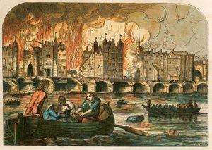 Il grande incendio di Londra, 1666