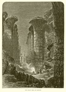 La grande sala di Karnak