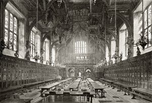 La Grande Sala del Middle Temple, da 