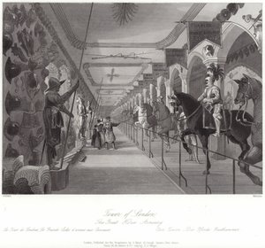 La Grande Armeria del Cavallo della Torre di Londra da English School