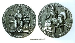 Il Grande Sigillo di Edoardo I (1239-1307)