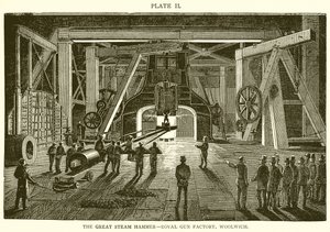 Il grande martello a vapore - Royal Gun Factory, Woolwich