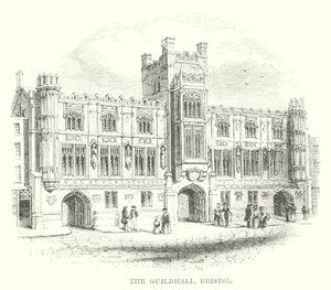 La Guildhall, Bristol (incisione)