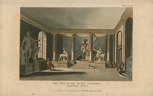 La sala alla Royal Academy, Somerset House