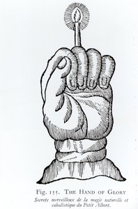 La mano della gloria da English School
