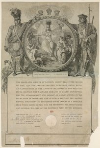 La Highland Society di Londra. Istituita nel 1778 da English School