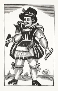 La storia di Tom Long il corriere, illustrazione da Chap-books del XVIII secolo di John Ashton, pub. 1882 da English School