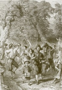 Il carro del raccolto, o la festa del raccolto da English School