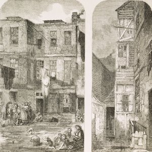 Le case dei poveri di Londra, da 