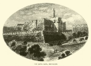 La Porta di Giaffa, Gerusalemme da English School