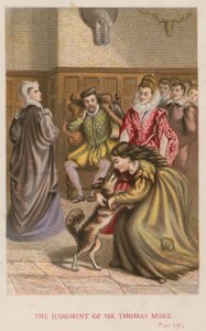 Il giudizio di Sir Thomas More da English School