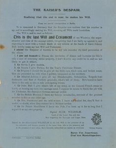 La disperazione del Kaiser da English School