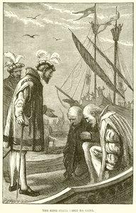 Il re visita Vasco da Gama da English School
