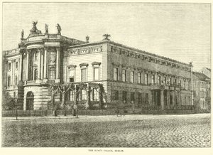 Il Palazzo Reale, Berlino, marzo 1871