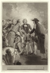 Lo sbarco di Guglielmo III a Torbay da English School