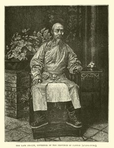 Il defunto Jin-Lin, Governatore della Provincia di Canton, Quang-Tung da English School
