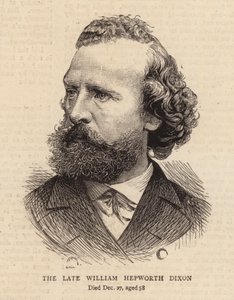 Il Defunto William Hepworth Dixon da English School